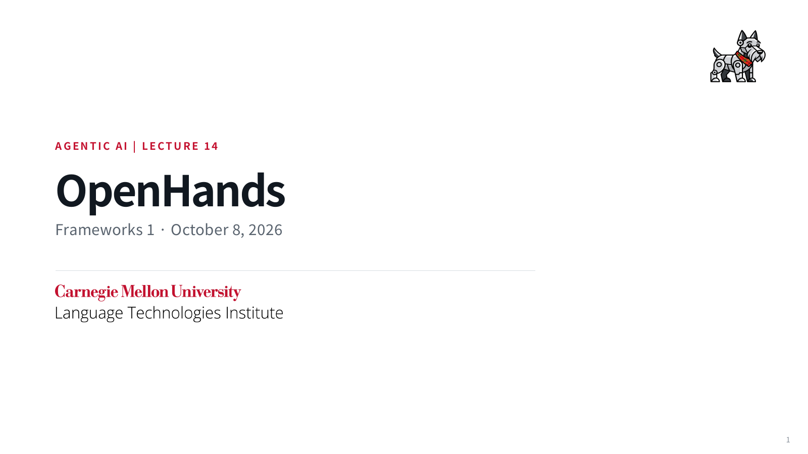 Frameworks 1: OpenHands · PDF第1页